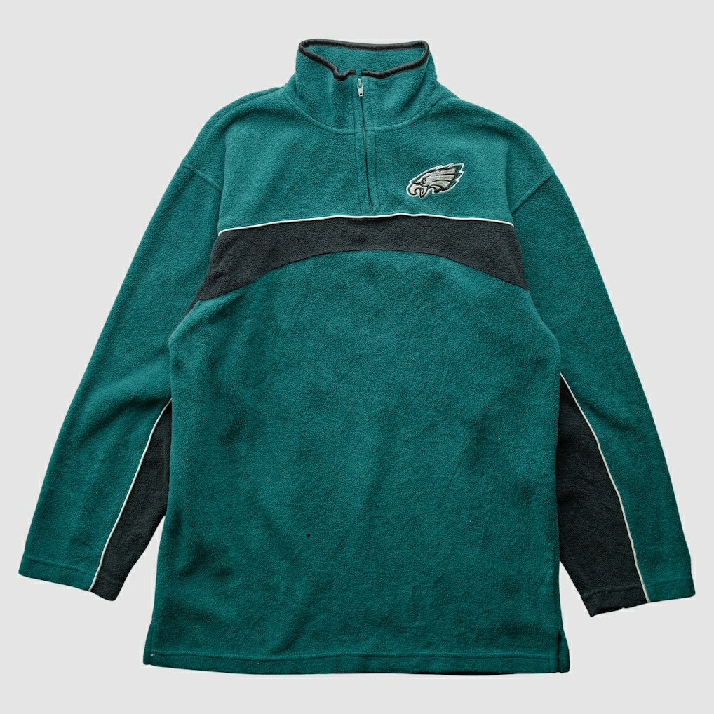 NFL 2000s 1/4 Zip Sweatshirt - Philadelphia Eagles Sweatshirts