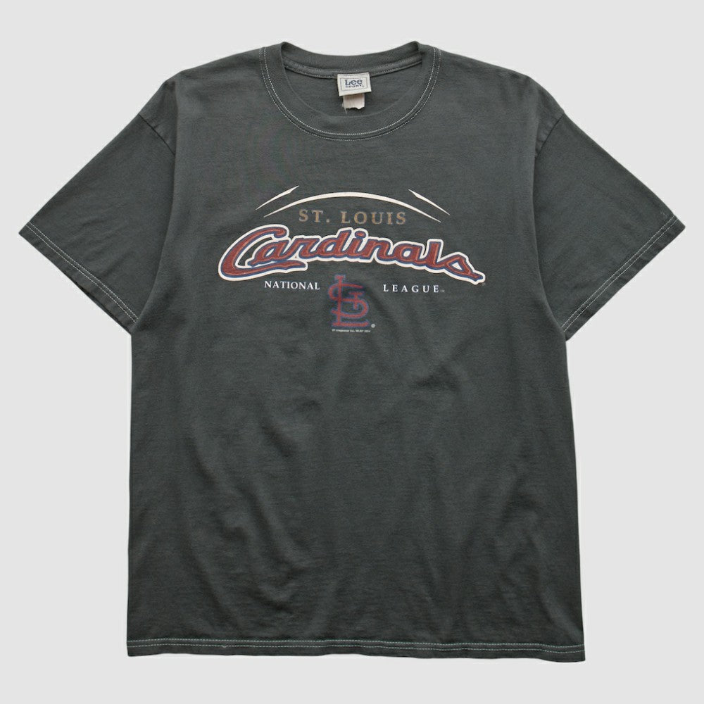 Black St. Louis Cardinals Lee Apparel 2004 T-shirt