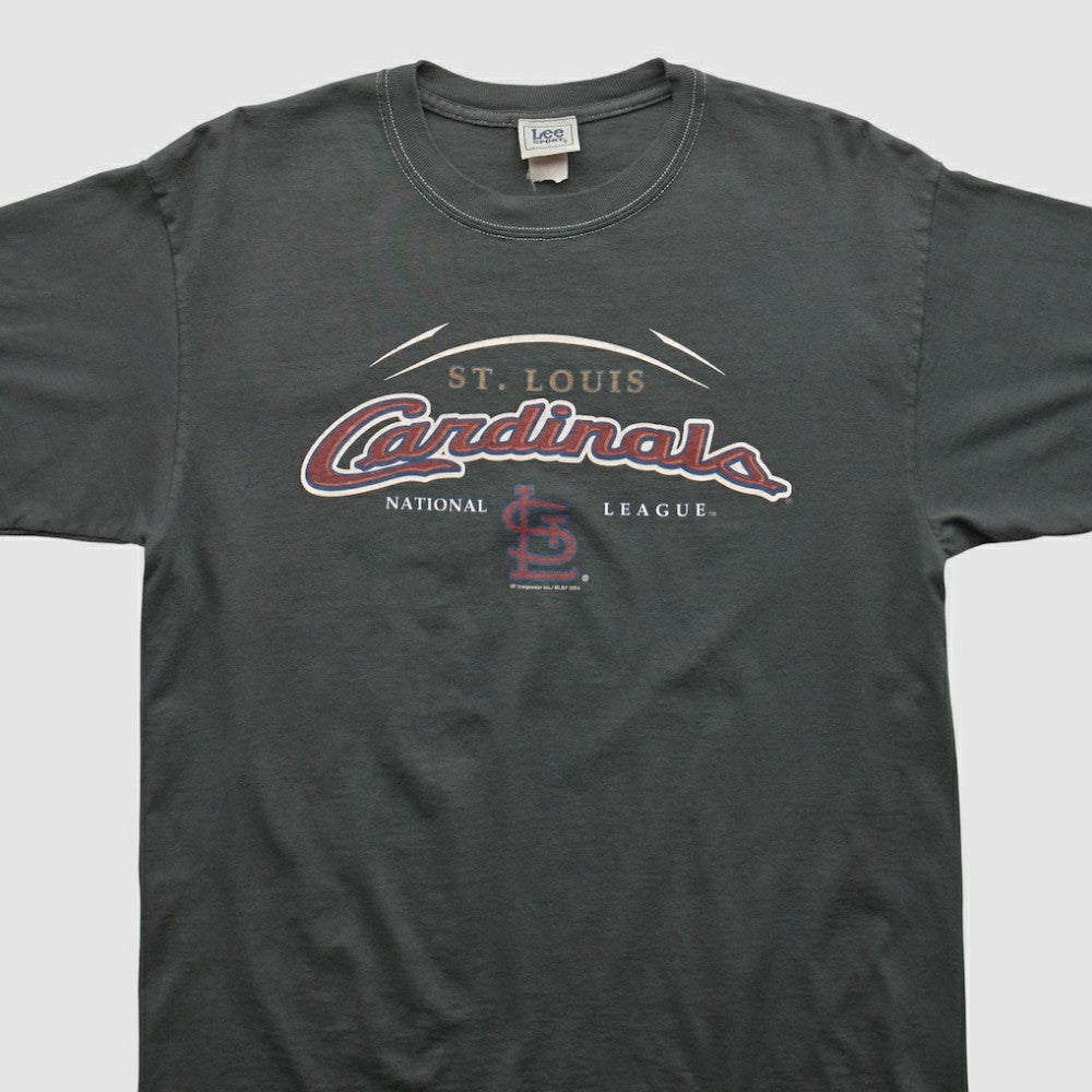 Black St. Louis Cardinals Lee Apparel 2004 T-shirt