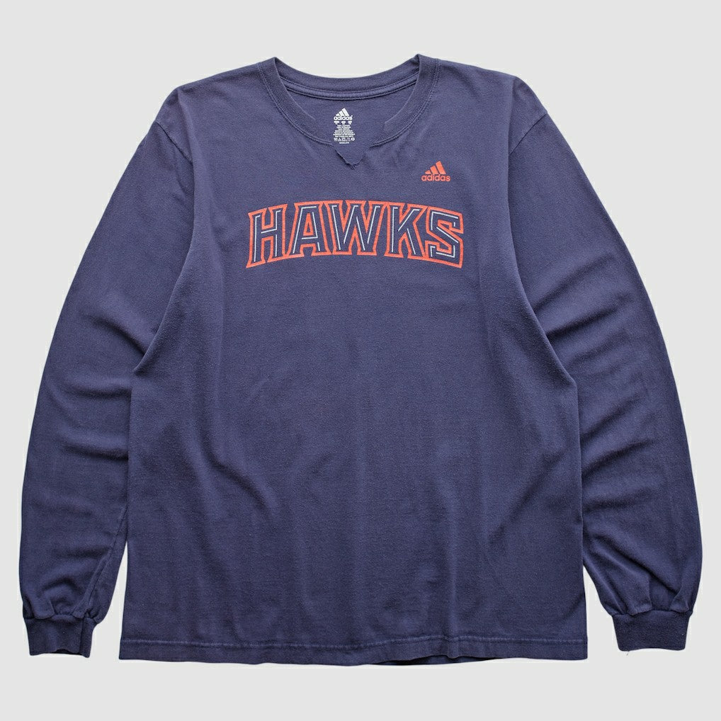 Adidas Atlanta Hawks 2000s Long Sleeve T-shirt