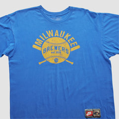 Blue Milwaukee Brewers Nike 2000s T-shirt