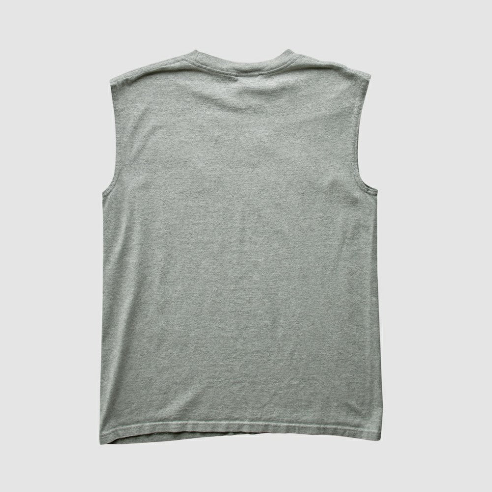 Heather Gray Chicago Cubs CSA 2000s Tank