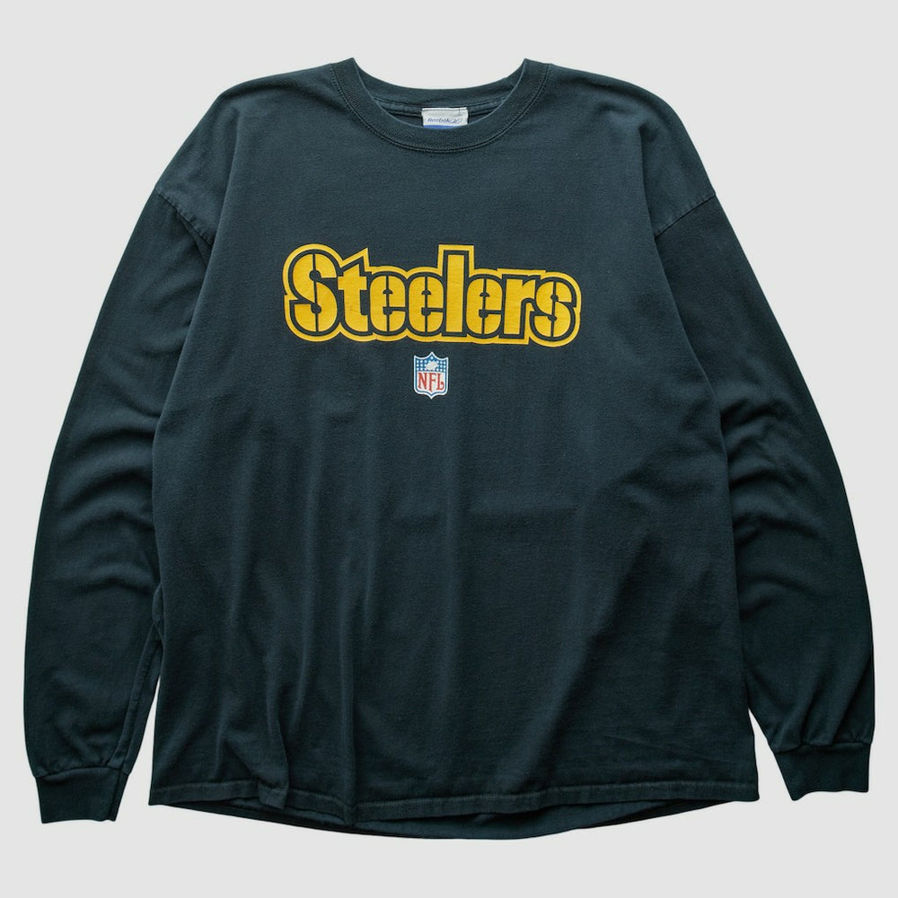 Reebok 2000s Long Sleeve T-shirt - Pittsburgh Steelers T-shirts