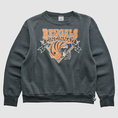 Logo 7 80s Pullover Sweatshirt - Cincinnati Bengals Pullover