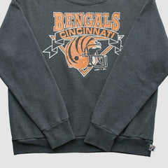 Logo 7 80s Pullover Sweatshirt - Cincinnati Bengals Pullover
