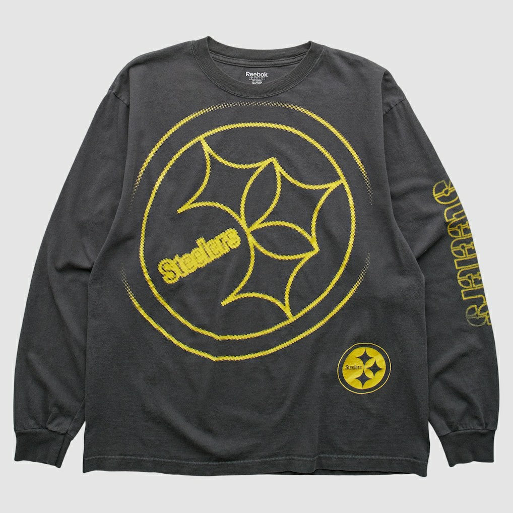 Reebok 2000s Long Sleeve T-shirt - Pittsburgh Steelers T-shirts