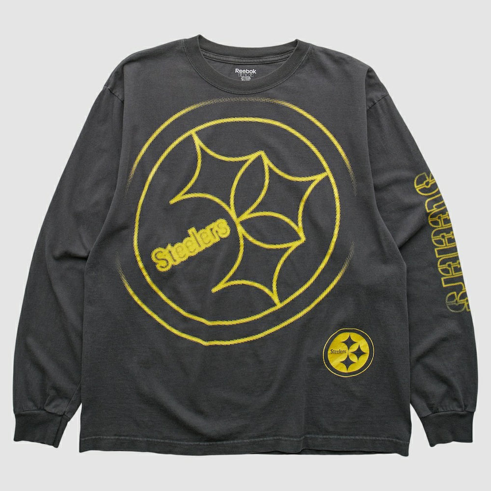 Reebok 2000s Long Sleeve T-shirt - Pittsburgh Steelers T-shirts