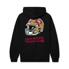 AntiSocialSocialClub x NFL Unisex Impact Hoodie - San Francisco 49ers Hoodies