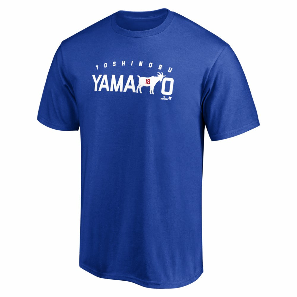 Royal Yoshinobu Yamamoto Los Angeles Dodgers BreakingT Unisex GOAT T-Shirt