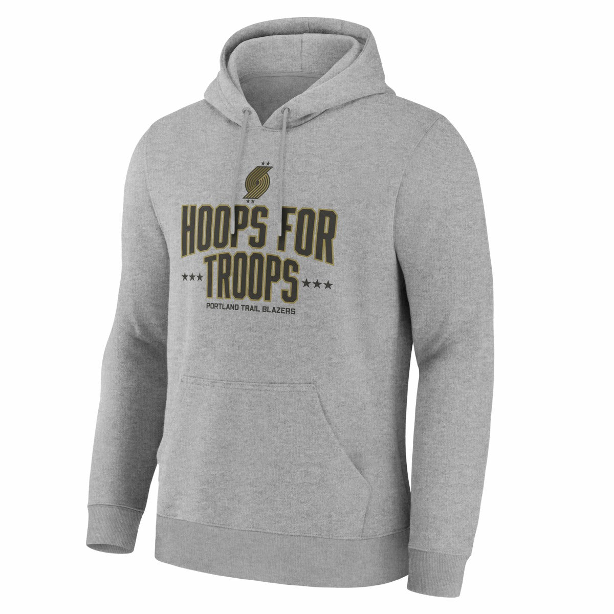 Portland Trail Blazers Hoops For Troops Hoodie