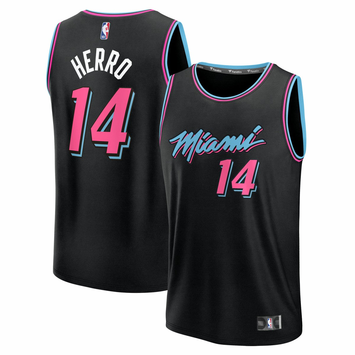 Fanatics Tyler Herro Miami Heat 2025/26 City Edition Fast Break Jersey