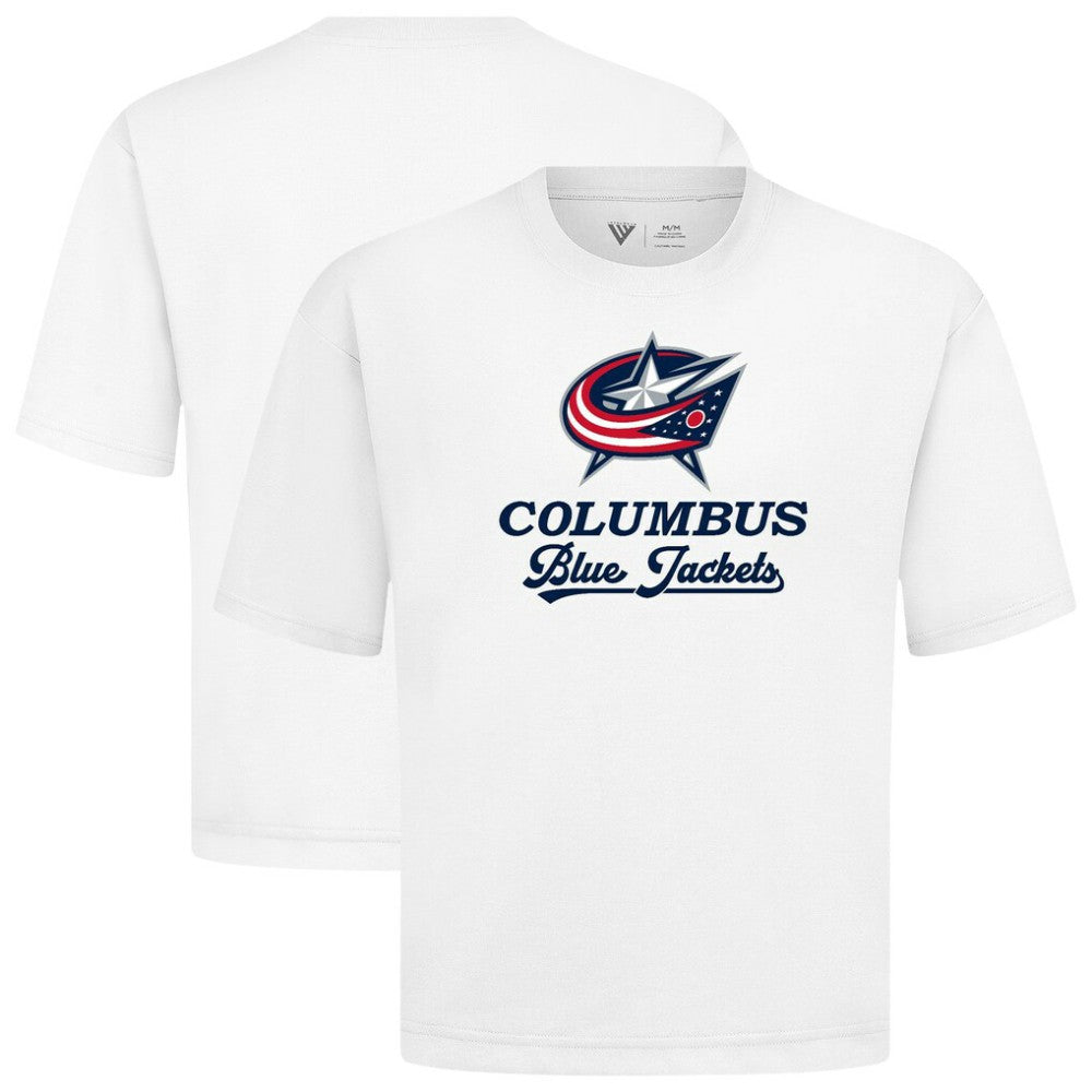 NHL Columbus Blue Jackets Levelwear Team Surge Luxe Signature Knit T-Shirt