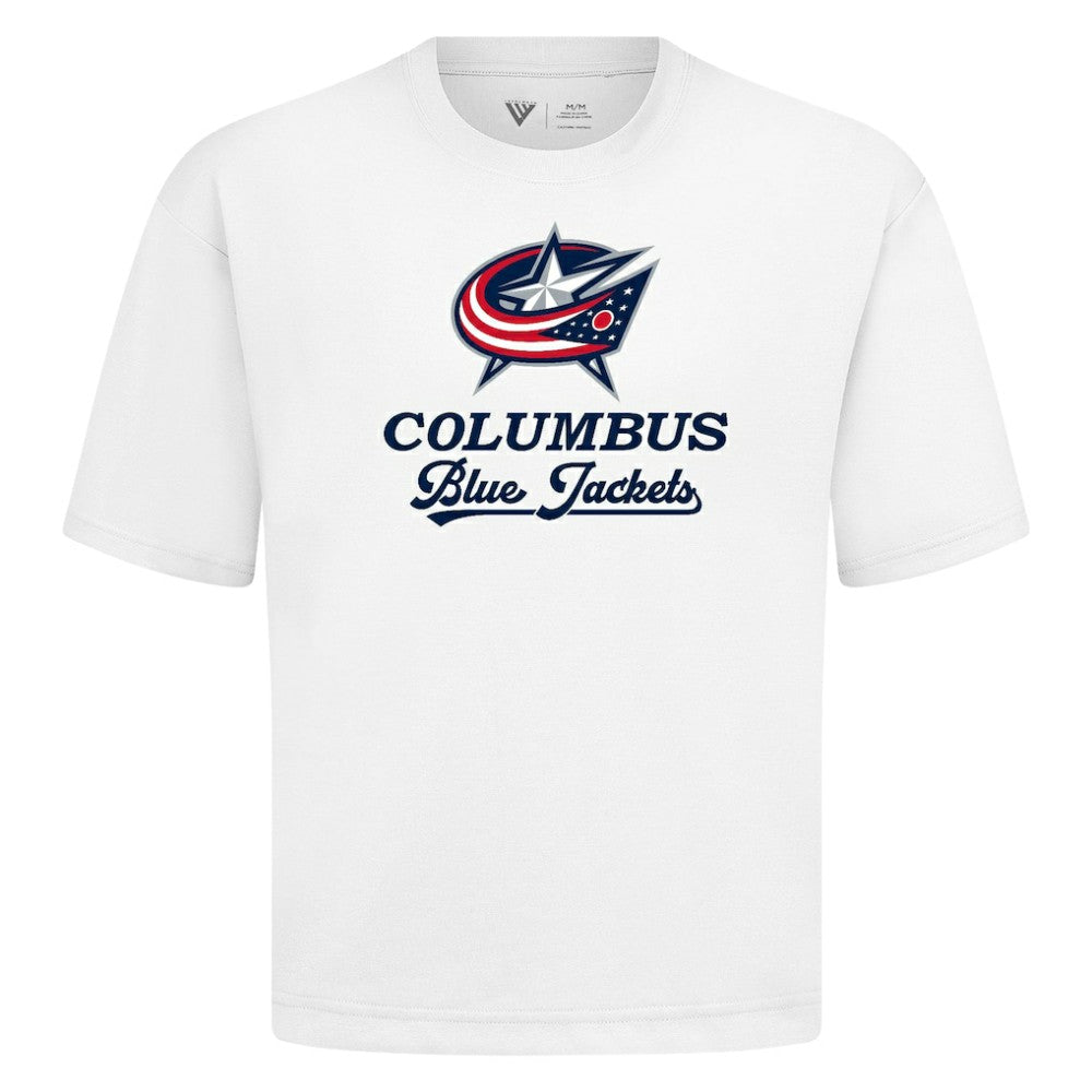 NHL Columbus Blue Jackets Levelwear Team Surge Luxe Signature Knit T-Shirt
