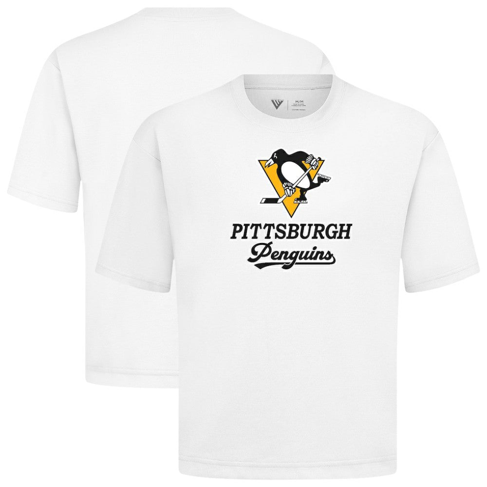 NHL Pittsburgh Penguins Levelwear Team Surge Luxe Signature Knit T-Shirt