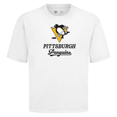 NHL Pittsburgh Penguins Levelwear Team Surge Luxe Signature Knit T-Shirt