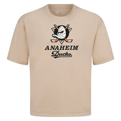 NHL Anaheim Ducks Levelwear Team Surge Luxe Signature Knit T-Shirt