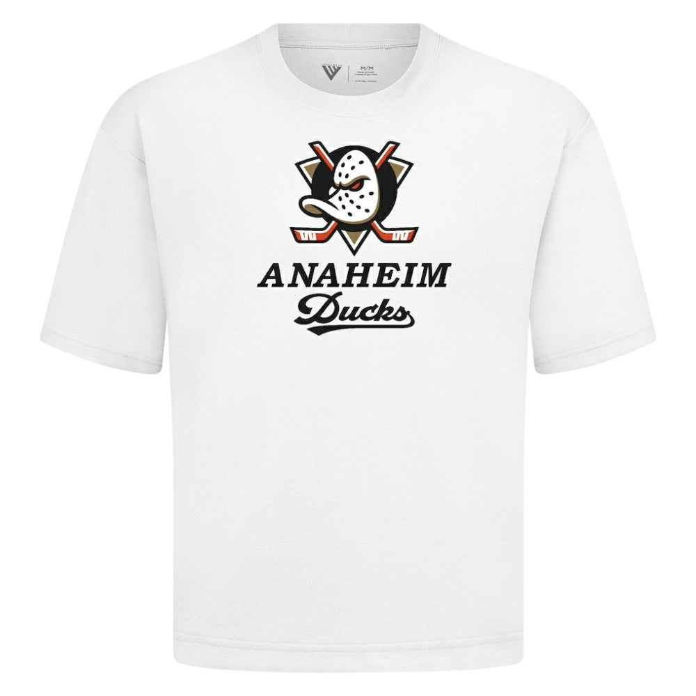 NHL Anaheim Ducks Levelwear Team Surge Luxe Signature Knit T-Shirt