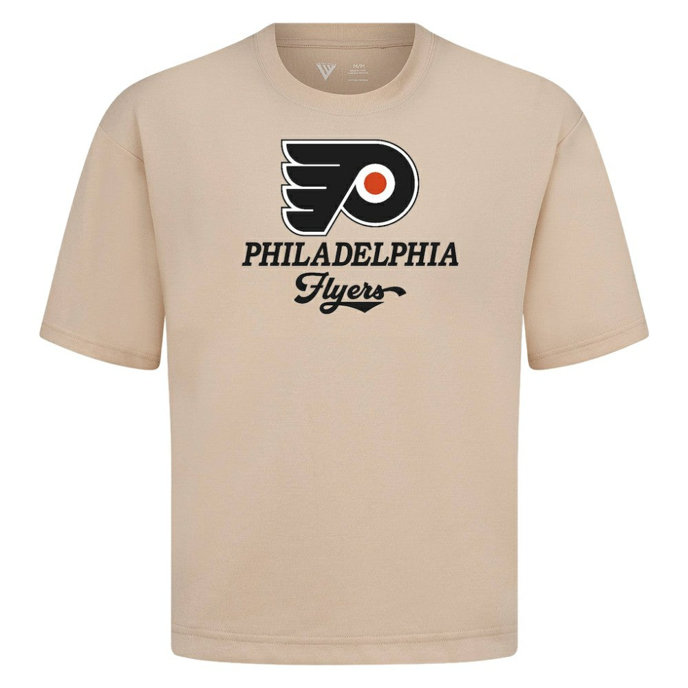 NHL Philadelphia Flyers Levelwear Team Surge Luxe Signature Knit T-Shirt