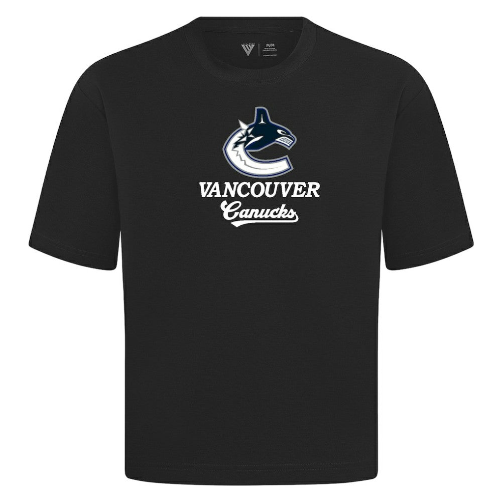 NHL Vancouver Canucks Levelwear Team Surge Luxe Signature Knit T-Shirt