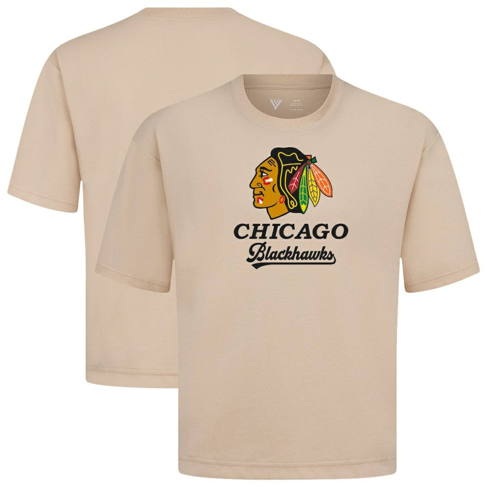 NHL Chicago Blackhawks Levelwear Team Surge Luxe Signature Knit T-Shirt