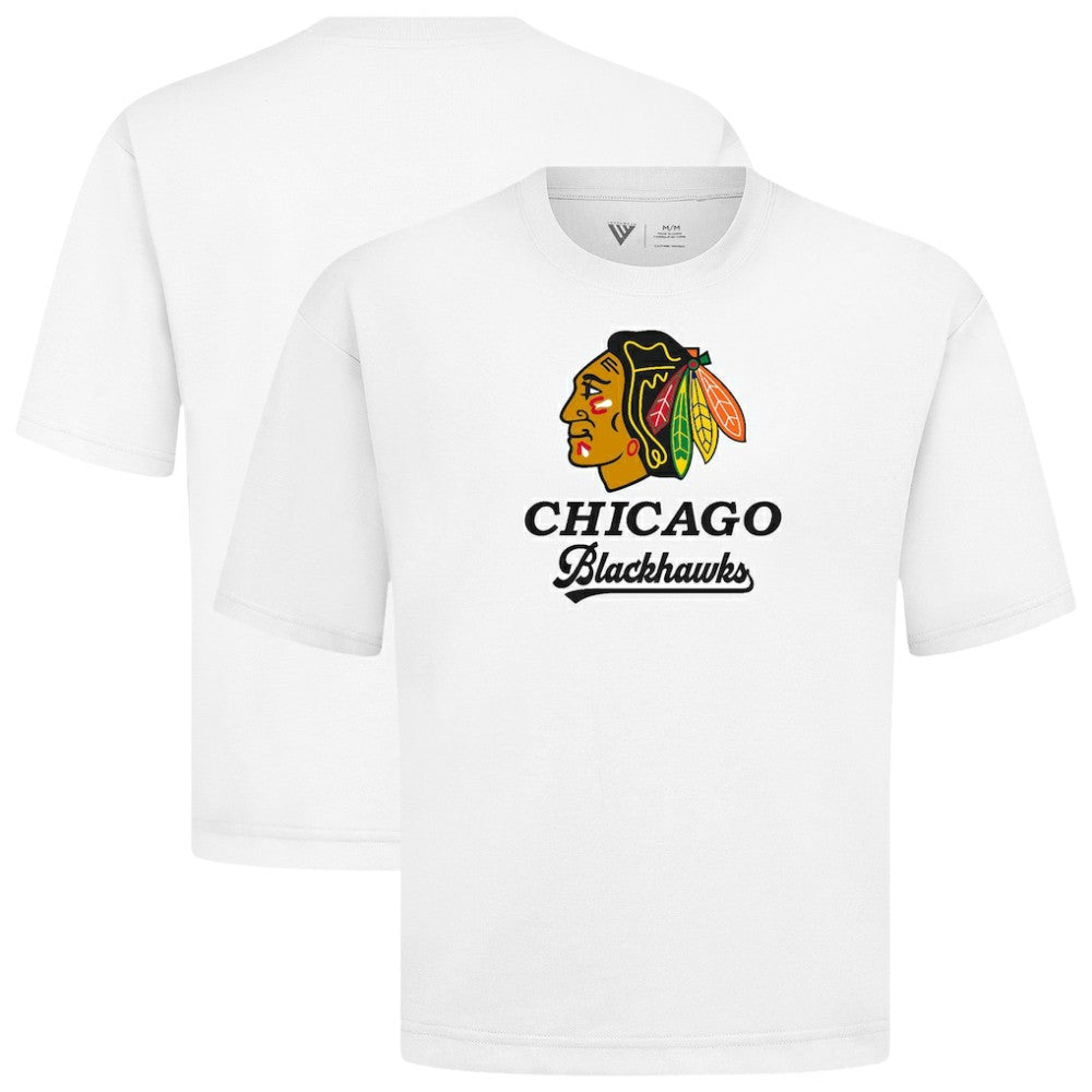 NHL Chicago Blackhawks Levelwear Team Surge Luxe Signature Knit T-Shirt