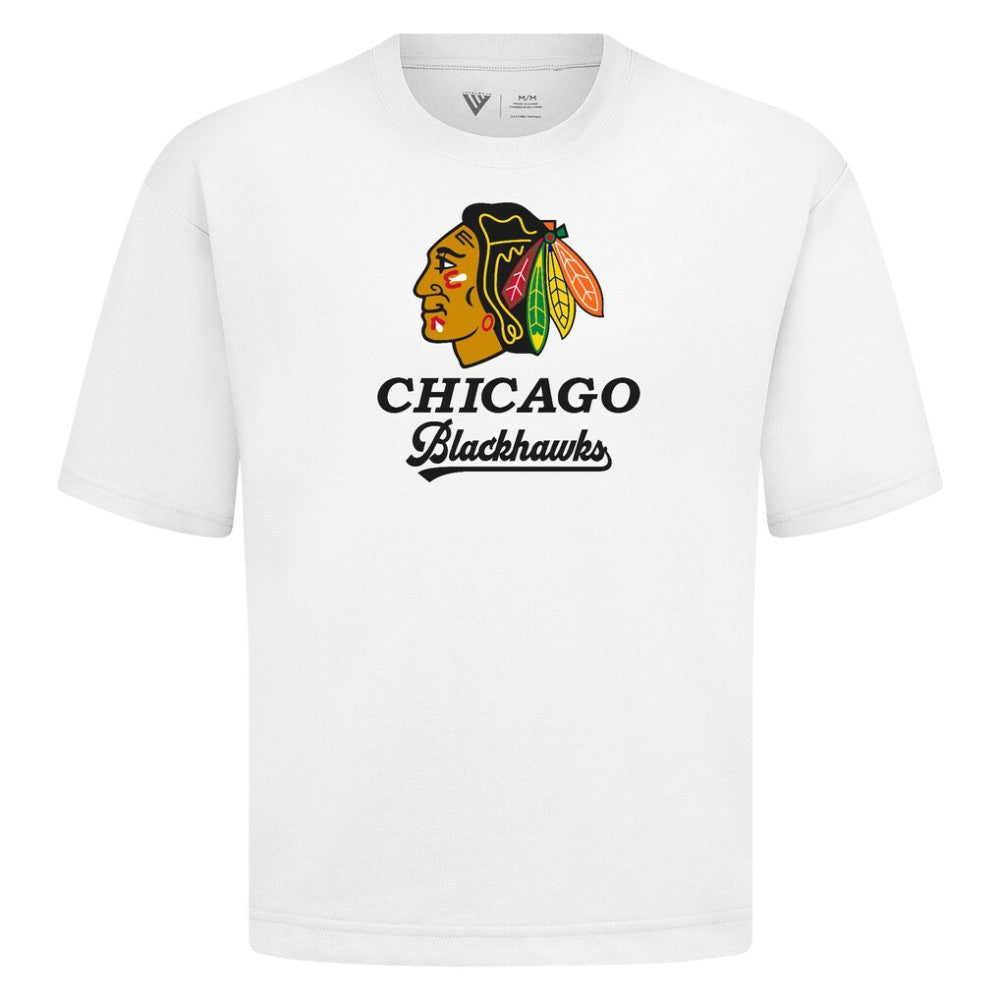 NHL Chicago Blackhawks Levelwear Team Surge Luxe Signature Knit T-Shirt