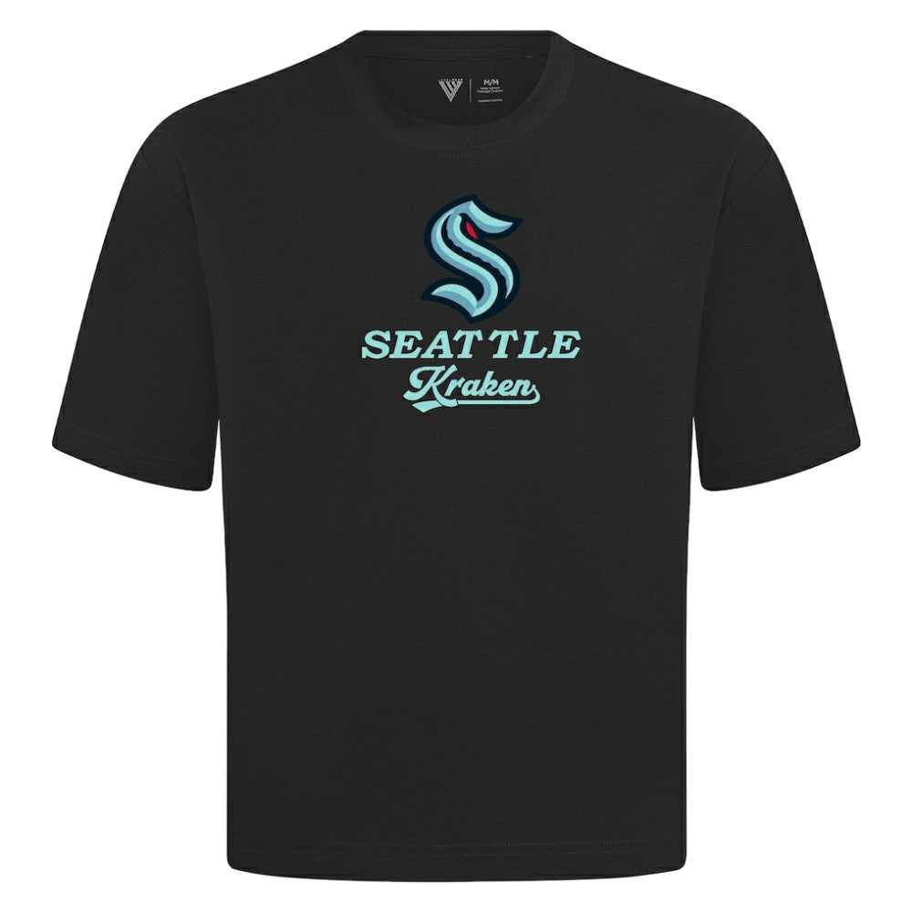 NHL Seattle Kraken Levelwear Team Surge Luxe Signature Knit T-Shirt
