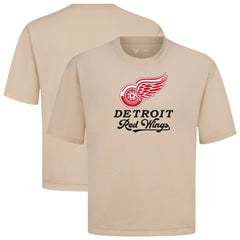 NHL Detroit Red Wings Levelwear Team Surge Luxe Signature Knit T-Shirt