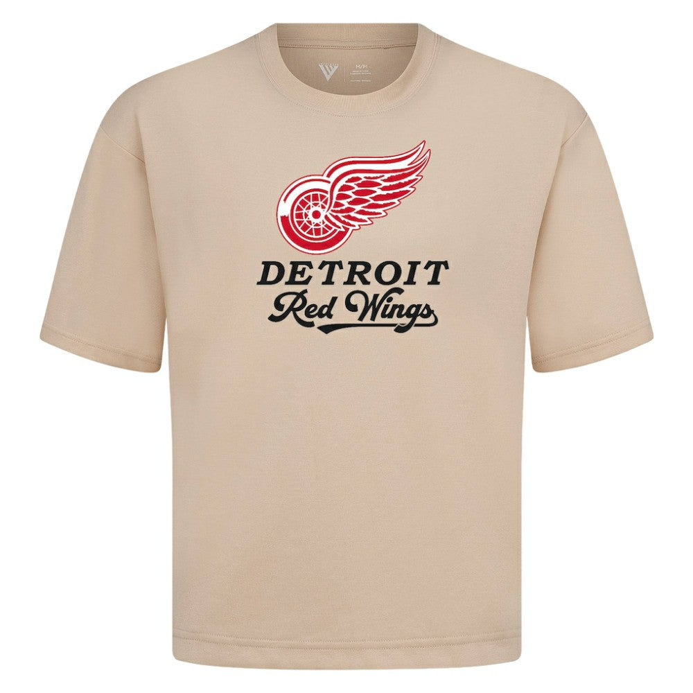 NHL Detroit Red Wings Levelwear Team Surge Luxe Signature Knit T-Shirt