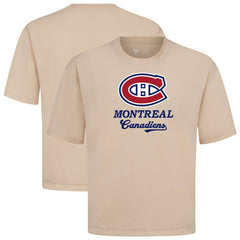 NHL Montreal Canadiens Levelwear Team Surge Luxe Signature Knit T-Shirt