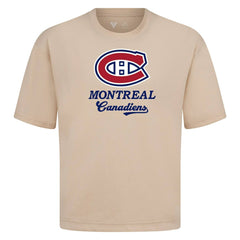NHL Montreal Canadiens Levelwear Team Surge Luxe Signature Knit T-Shirt