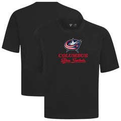 NHL Columbus Blue Jackets Levelwear Team Surge Luxe Signature Knit T-Shirt