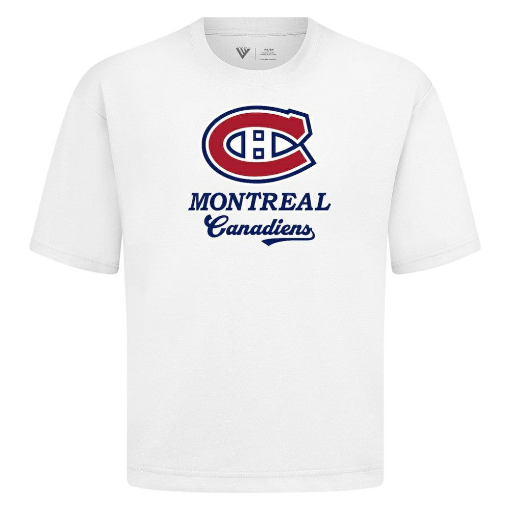 NHL Montreal Canadiens Levelwear Team Surge Luxe Signature Knit T-Shirt