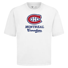 NHL Montreal Canadiens Levelwear Team Surge Luxe Signature Knit T-Shirt