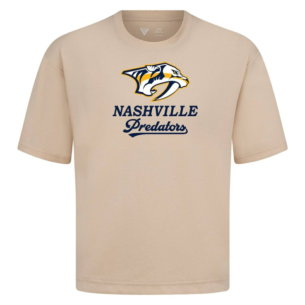 NHL Nashville Predators Levelwear Team Surge Luxe Signature Knit T-Shirt
