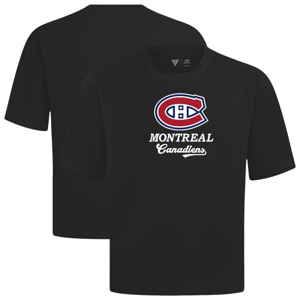 NHL Montreal Canadiens Levelwear Team Surge Luxe Signature Knit T-Shirt