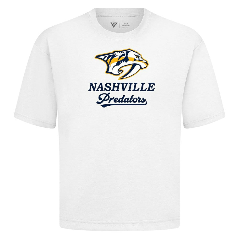 NHL Nashville Predators Levelwear Team Surge Luxe Signature Knit T-Shirt