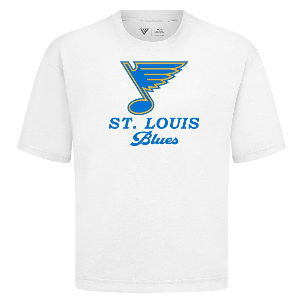 NHL St. Louis Blues Levelwear Team Surge Luxe Signature Knit T-Shirt