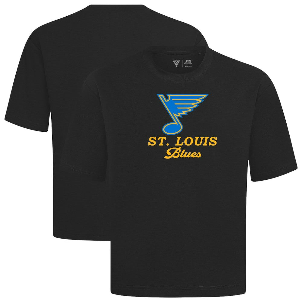NHL St. Louis Blues Levelwear Team Surge Luxe Signature Knit T-Shirt