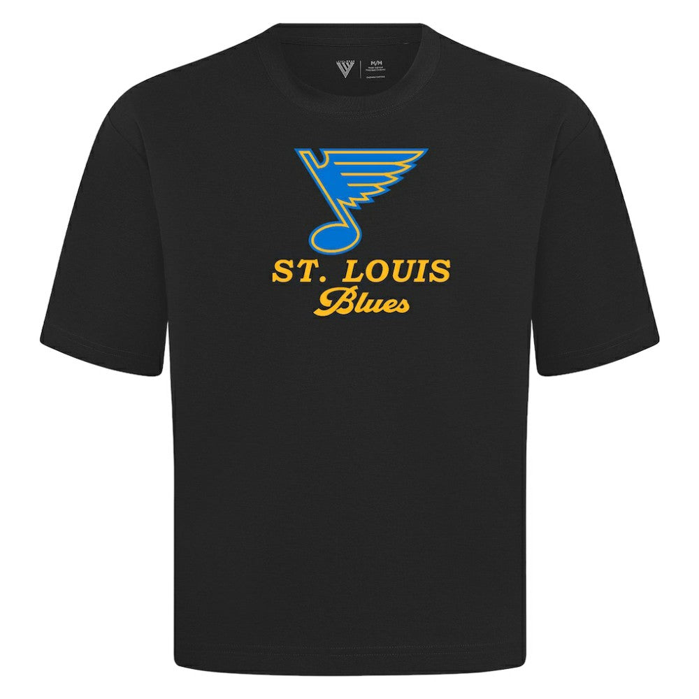 NHL St. Louis Blues Levelwear Team Surge Luxe Signature Knit T-Shirt