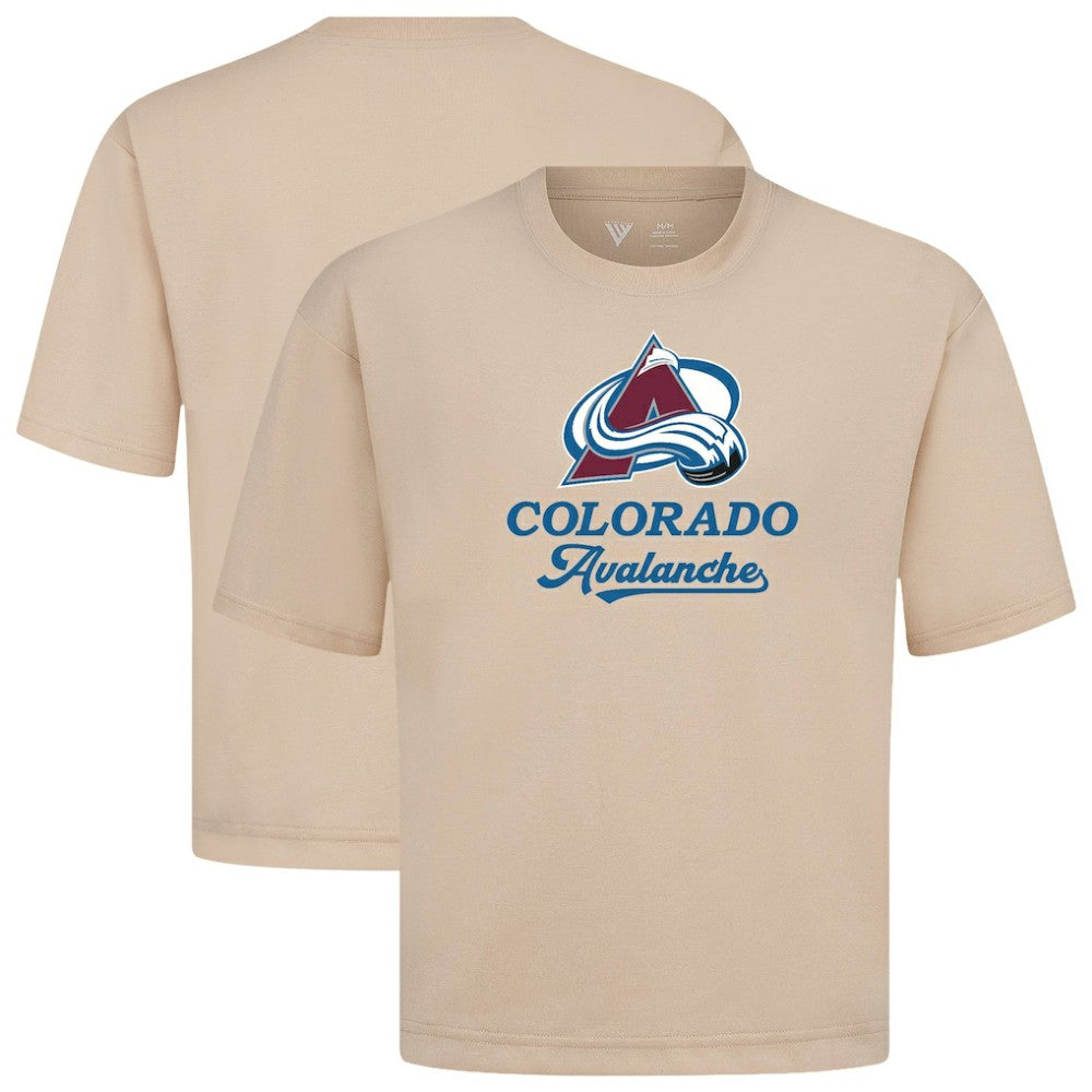 NHL Colorado Avalanche Levelwear Team Surge Luxe Signature Knit T-Shirt