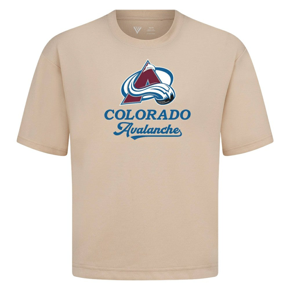 NHL Colorado Avalanche Levelwear Team Surge Luxe Signature Knit T-Shirt