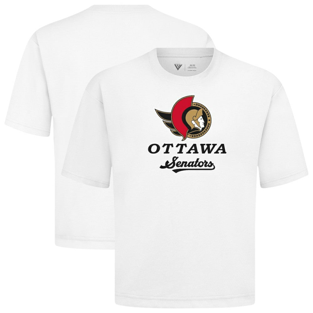 NHL Ottawa Senators Levelwear Team Surge Luxe Signature Knit T-Shirt