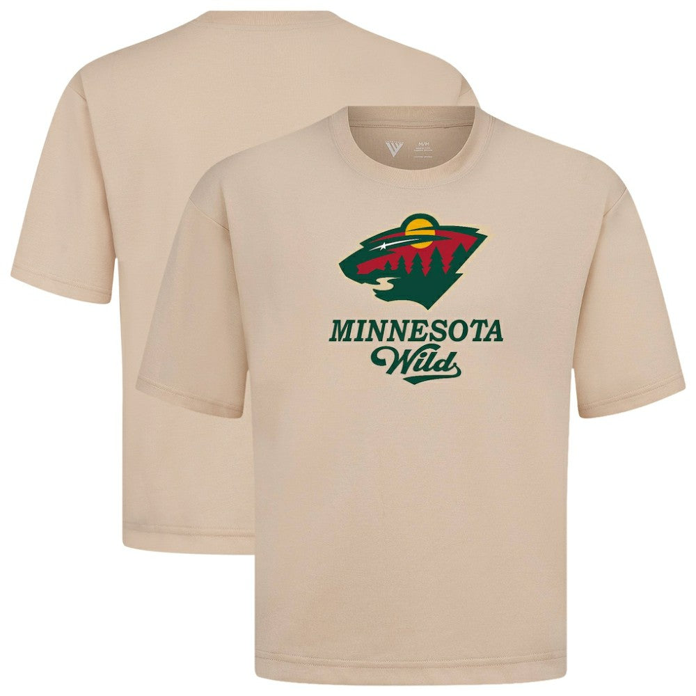 NHL Minnesota Wild Levelwear Team Surge Luxe Signature Knit T-Shirt