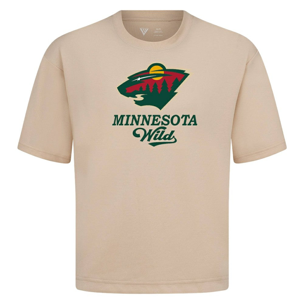 NHL Minnesota Wild Levelwear Team Surge Luxe Signature Knit T-Shirt