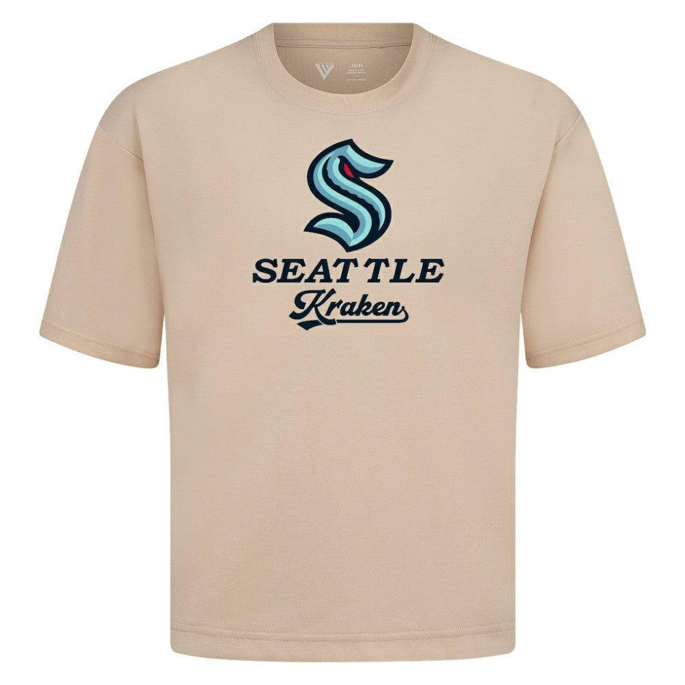 NHL Seattle Kraken Levelwear Team Surge Luxe Signature Knit T-Shirt