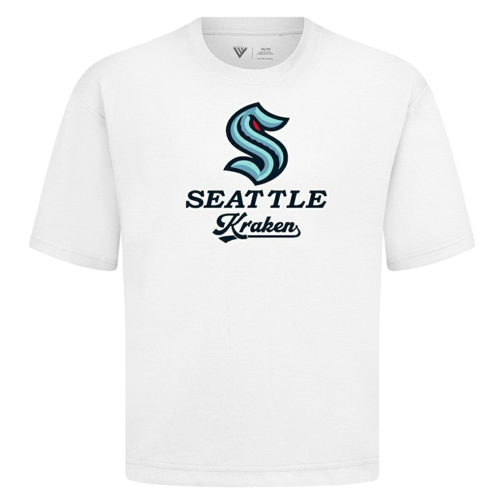 NHL Seattle Kraken Levelwear Team Surge Luxe Signature Knit T-Shirt