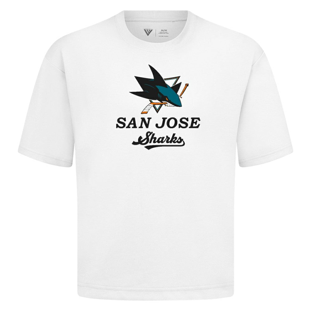 NHL San Jose Sharks Levelwear Team Surge Luxe Signature Knit T-Shirt