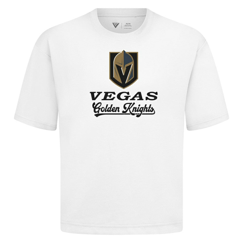 NHL Vegas Golden Knights Levelwear Team Surge Luxe Signature Knit T-Shirt