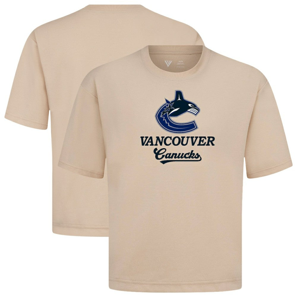 NHL Vancouver Canucks Levelwear Team Surge Luxe Signature Knit T-Shirt